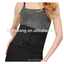 neoprene elastic back support belt corset